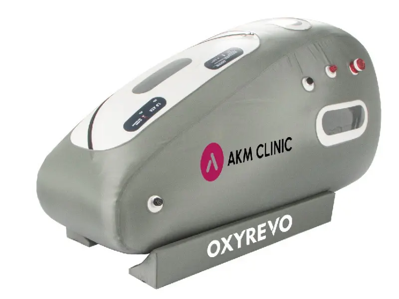 Die Überdruckkammer der AKM Clinic für Hyperbare Sauerstofftherapie (HBOT) in Istanbul.