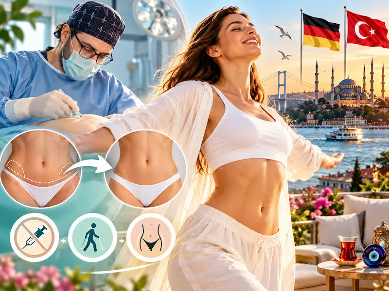 Awake Bauchdeckenstraffung ohne Vollnarkose – Planung einer Mini-Bauchdeckenstraffung am Unterbauch