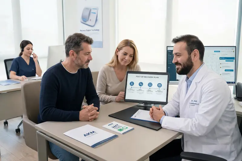 Best plastic surgery clinic turkey aftercare and accountability consultation showing post-op recovery plan and structured follow-up